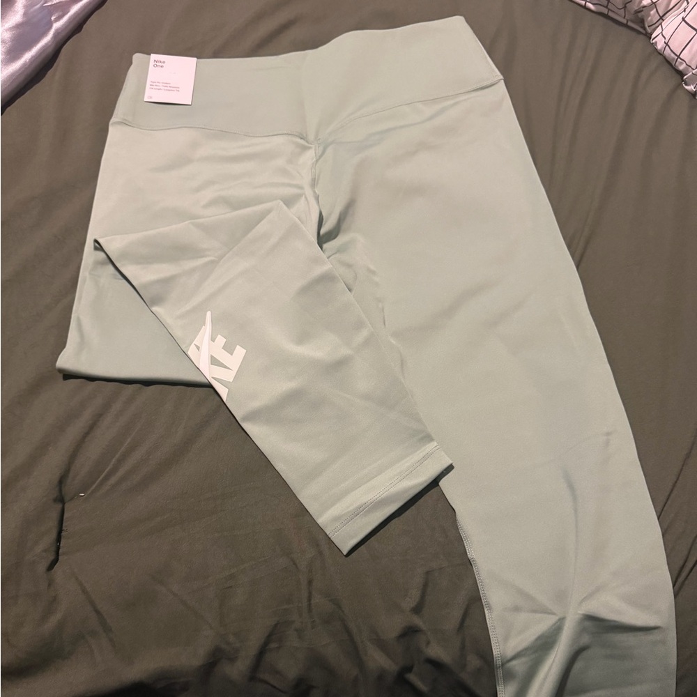 Nike Women's Light Green Leggings